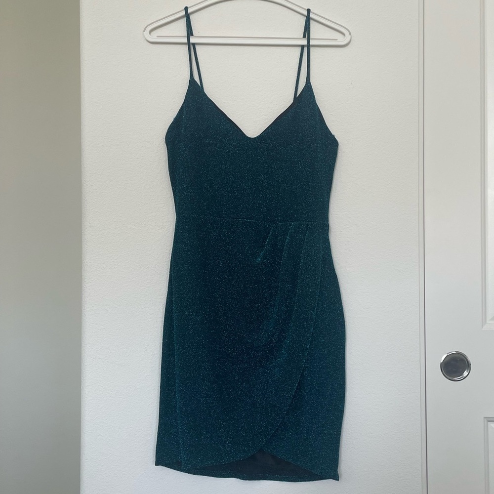 Lulus Metallic Bodycon Dress